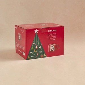 Karaca New Year Yılbaşı Santa Globe Kupa 560 ml görseli 6