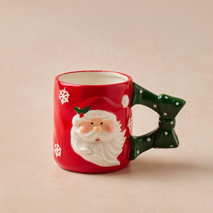 Karaca New Year Yılbaşı Snowy Santa  Kupa 430 ml