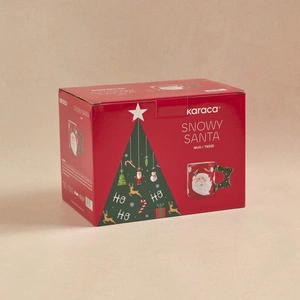 Karaca New Year Yılbaşı Snowy Santa  Kupa 430 ml görseli 7