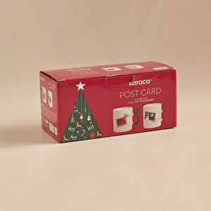 Karaca New Year Post Card 2 Kişilik Kupa Seti 230 ml görseli 7