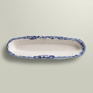 Emsan Floransa Zeytinlik 23 cm Mavi