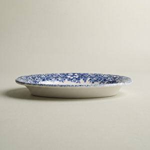 Emsan Floransa Kayık Tabak 21 cm Mavi