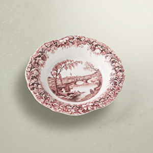 Emsan Floransa Meze Tabağı 17 cm Bordo