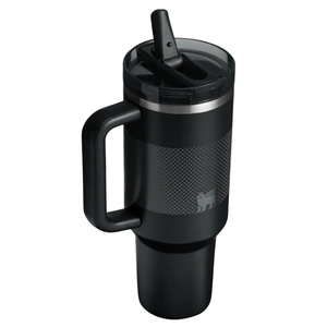 Stanley The Quencher ProTour Flip Straw Tumbler Pipetli Termos 1,18 LT Siyah görseli 2