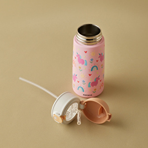 Karaca Little Joys Unic Çelik Sızdırmaz Termos 500 ml görseli 4