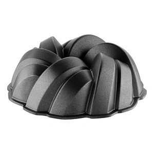 Emsan Black Shiny Slice Döküm Kek Kalıbı 22 cm görseli 4