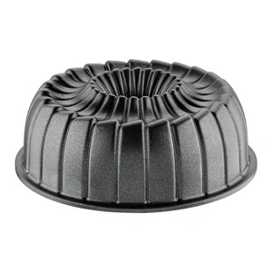 Emsan Black Shiny Special Döküm Kek Kalıbı 22 cm görseli 4