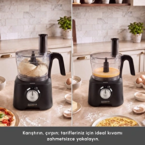 Karaca Mastermaid Power Max 12 in 1 Mutfak Robotu Matte Black görseli 11