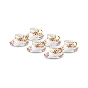 Emsan Lilyum 6 Kişilik Kahve Fincan Takımı 90 ml görseli 7