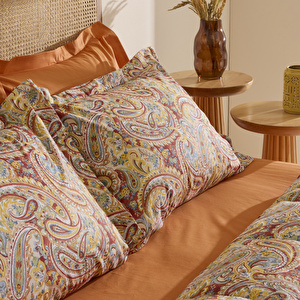 Karaca Home Sahran %100 Pamuk Wellsoft Çift Kişilik Comfort Set Orange