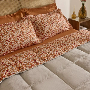 Karaca Home Persephone %100 Pamuk Welsoft Çift Kişilik Comfort Set Bej