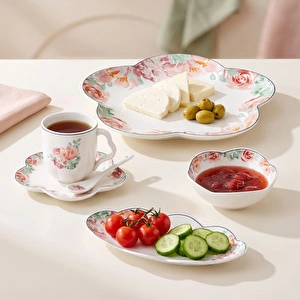 Emsan Gardenya 32 Parça 6 Kişilik Kahvaltı Takımı görseli 2