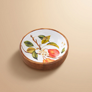 Karaca Home Mango Fruit Garden Pear Çerezlik 12x3 cm
