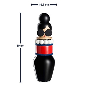 Leonardo Tasarım Ödüllü El Yapımı Premium Dekoratif Obje Buoni Amici Sophia 30 cm görseli 7