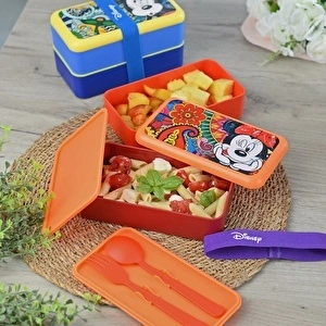 Egan Italy Minnie Mouse F&E Turuncu Beslenme Kutusu görseli 2