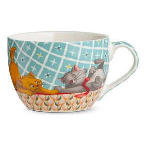 Egan Italy Disney Aristokediler Açık Mavi Cappuccino Kupası