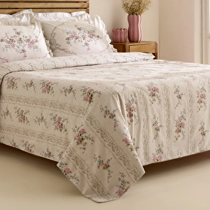 Karaca Home Solmere %100 Pamuk Baskılı Çift Kişilik Nevresim Takımı görseli 6