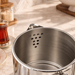 Karaca Powersteel 316+ Imperium Midi Çaydanlık Takımı 1,1L & 1,6L görseli 6