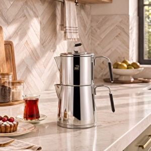 Karaca Powersteel 316+ Splender Midi Çaydanlık Takımı 1,1L & 2L