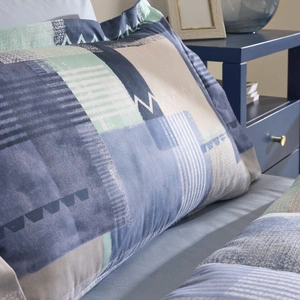 Karaca Home Pasific Çift Kişilik Comfort Set Mavi görseli 4