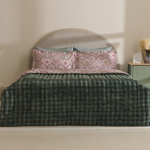Karaca Home Velvet Tide Çift Kişilik Comfort Set Yeşil
