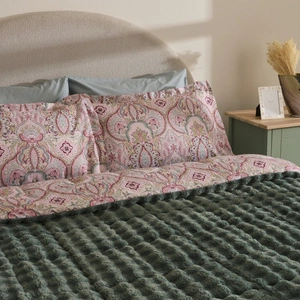 Karaca Home Velvet Tide Çift Kişilik Comfort Set Yeşil