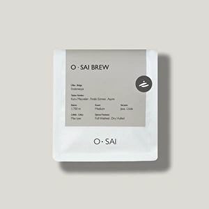O•Sai OSAI Brew Endonezya Çekirdek Kahve 250 g