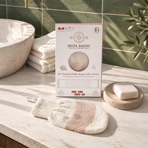 Shifa Bagno Bio Pamuk  & Bakır Banyo Lifi ve Kesesi