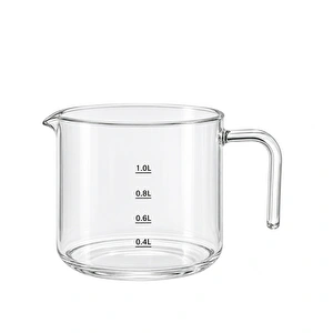 Homend Royaltea Plus Cam Çay Makinesi Yedek Parça Cam Demlik görseli 2