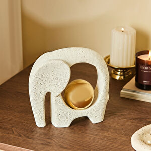 Karaca Home Palvin Fil Biblo 20x8x19 cm