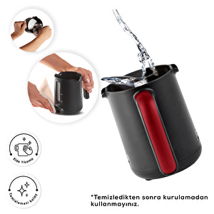 Karaca Hatır Köz Türk Kahve Makinesi Cherry Red görseli 11