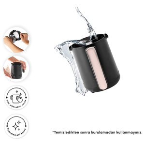 Karaca Hatır Hüp Düet Aroma İkili 10 Fincan Kapasiteli Türk Kahve Makinesi Rosegold görseli 9