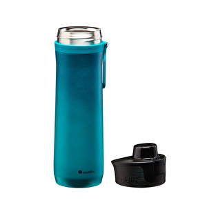 Aladdin Sports Thermavac Paslanmaz Çelik Su Şişesi 0.60 Lt Deep Navy-Spruce Gradi görseli 5