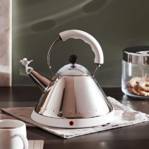 Alessi Kettle 1,5 L Beyaz görseli 2