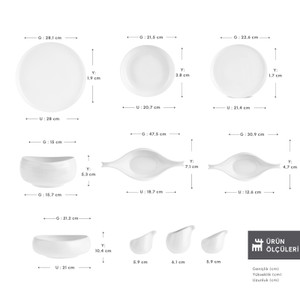 Karaca Earth Collection Clay 55 Parça 12 Kişilik Yemek Takımı