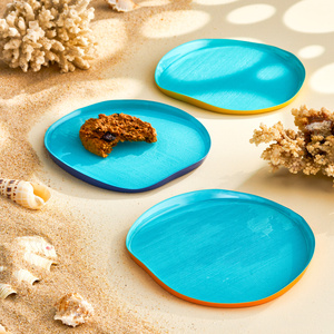 Emsan Voyage Cam 6'lı Pasta Tabağı 21 Cm görseli 1