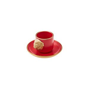Karaca Lion 2 Kişilik Kahve Fincanı Takımı 75 ml görseli 6