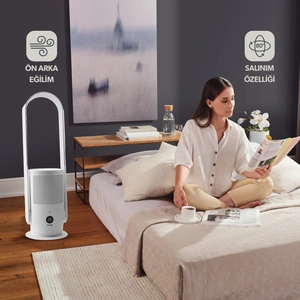 Homend O-zone 9004H Akıllı Hava Temizleyicisi (Bladeless Fan) görseli 4