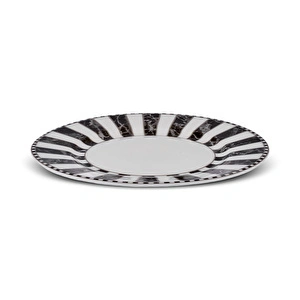 Karaca Damalı Porselen Pasta Tabağı 19 cm görseli 3