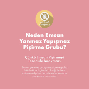 Emsan Arven 7 Parça Pink Granit Tencere Seti görseli 9