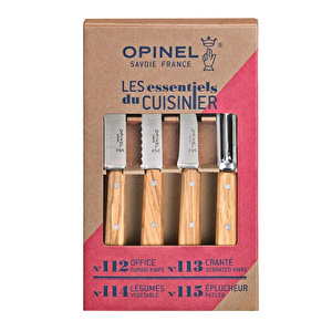 Opinel Essentials Günlük 4'lü Bıçak Seti görseli 2
