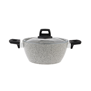 Emsan Rich Light Grey 9 Parça Granit Tencere Seti görseli 4