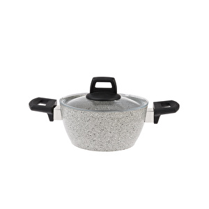 Emsan Rich Light Grey 9 Parça Granit Tencere Seti görseli 6