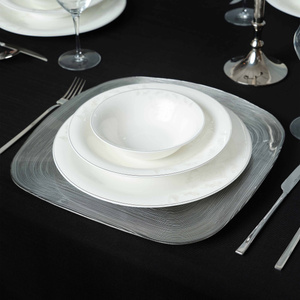 Karaca Home Premium Kare Supla Gümüş 34 Cm görseli 2