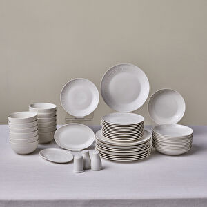 Karaca Forever Bone Artiste 53 Parça 12 Kişilik Yemek Takımı