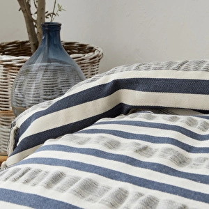 Karaca Home Roller Çift Kişilik Yatak Örtüsü İndigo görseli 3