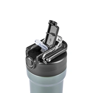 Karaca Thermosteel Camping 2 in 1 Çelik Termos Haki 450 ml görseli 8