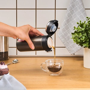 Karaca Darker Dijital Çelik Sızdırmaz Termos 310 ml görseli 5