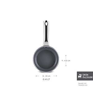 Karaca x Refika Swiss Crystal Creamy Metal Tava 14 cm görseli 2