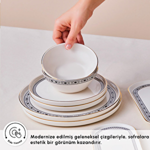 Karaca Etna 8 Parça 2 Kişilik Yemek Takımı görseli 5